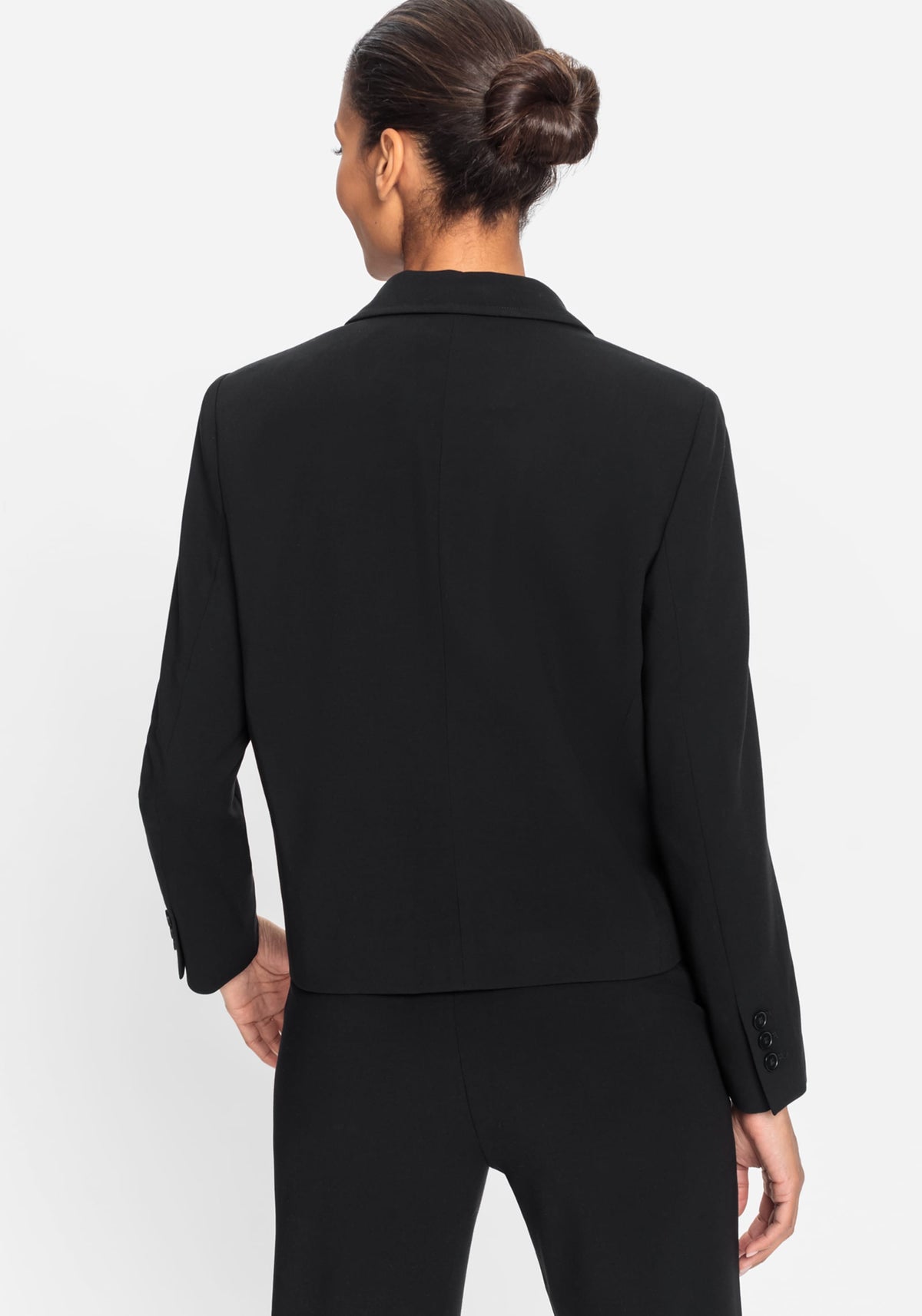 Cropped Double Breasted Blazer