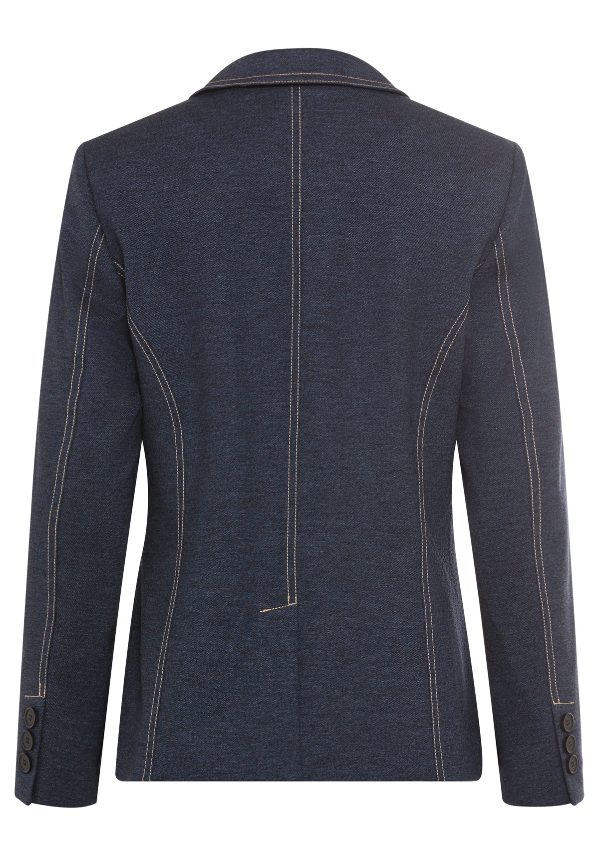 Denim Look Jersey Blazer