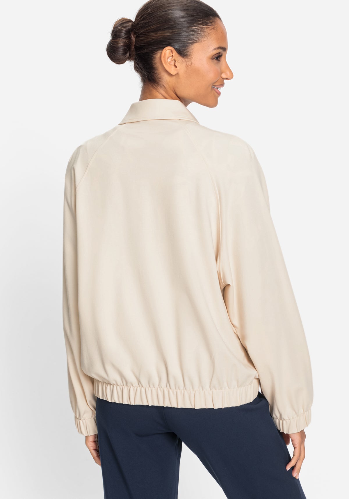 Collared Bomber Jacket