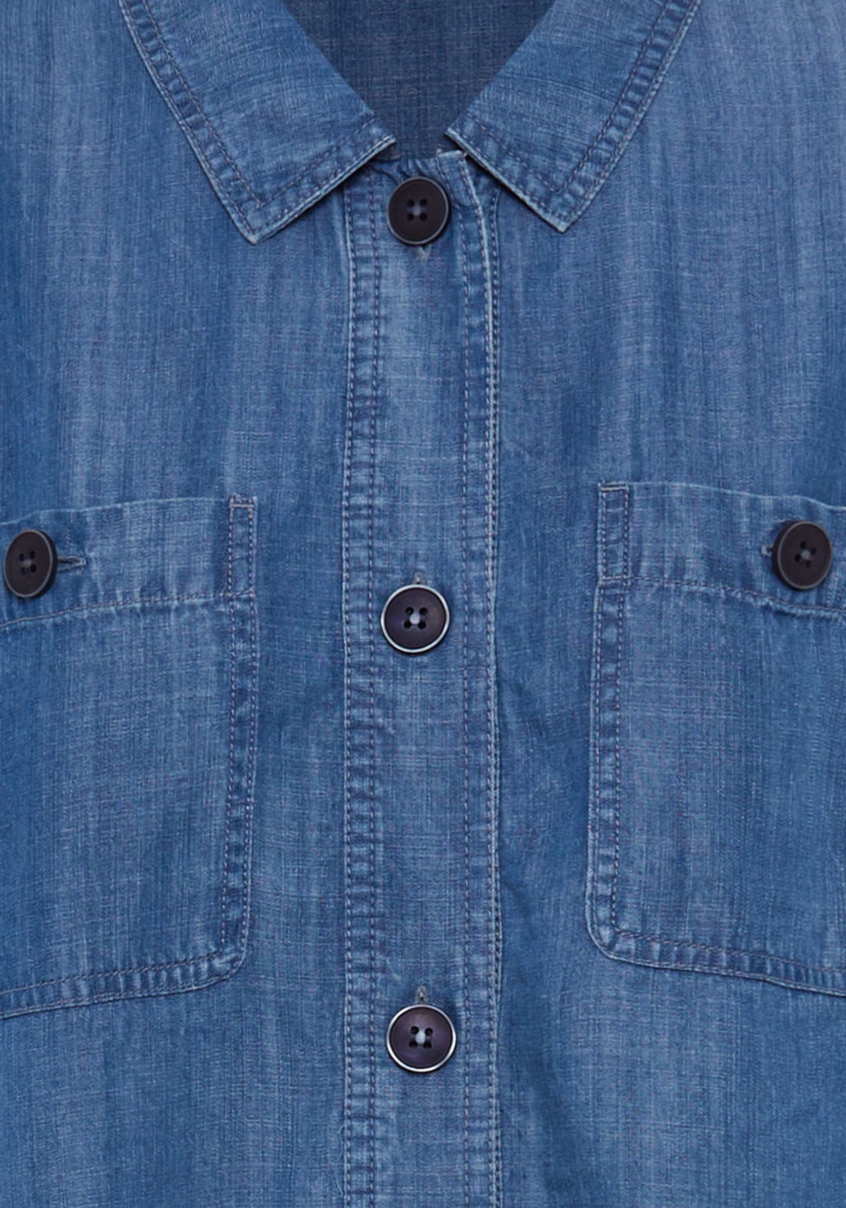 Lightweight Denim Look Jacket