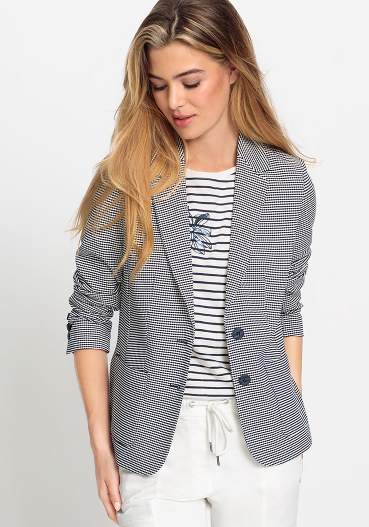 Polka Dot Blazer