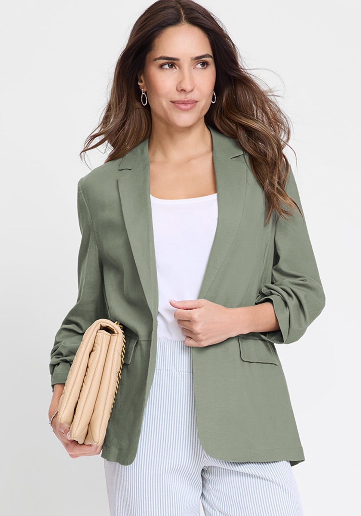 Linen Viscose Blazer