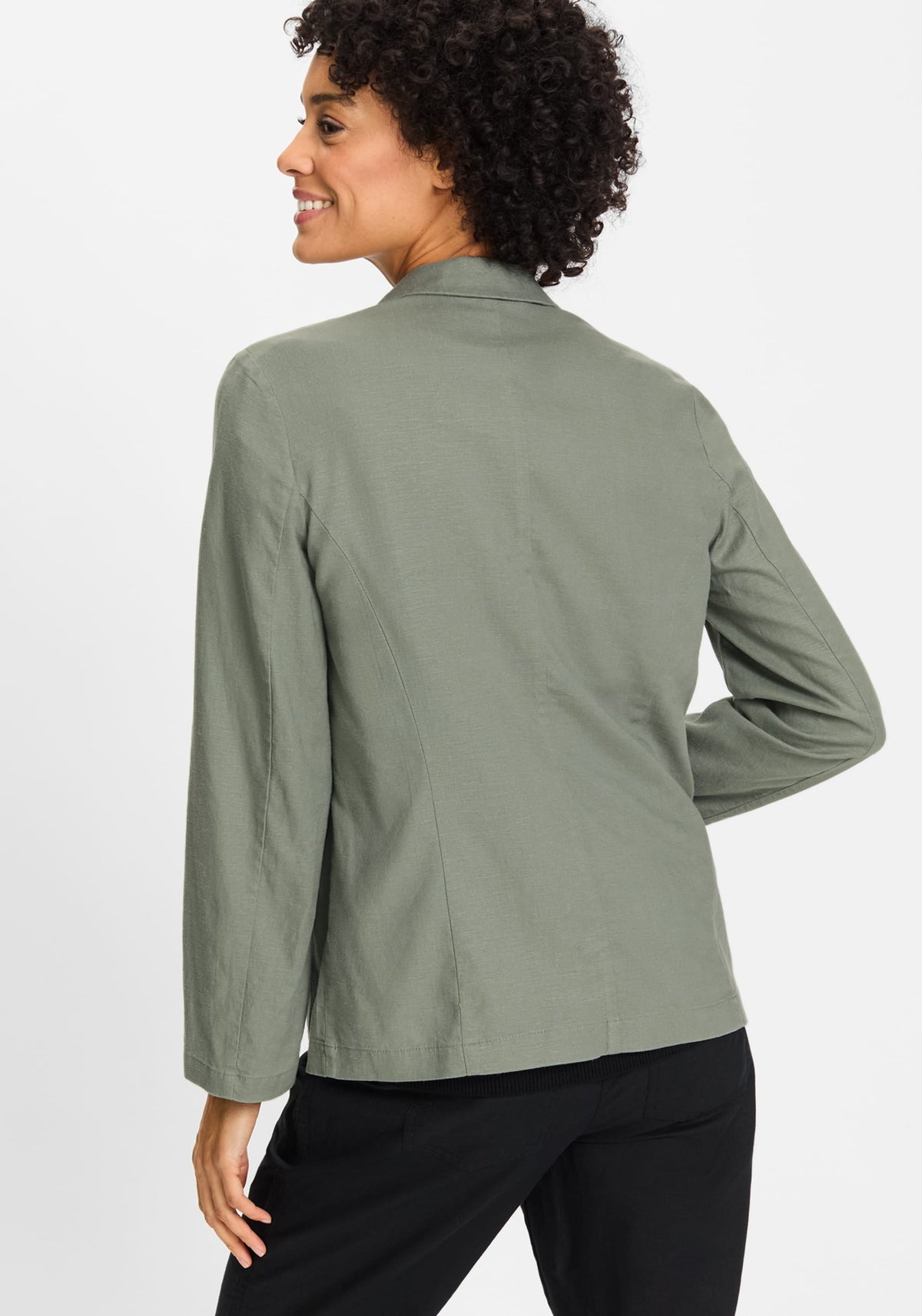 Linen Viscose Blazer