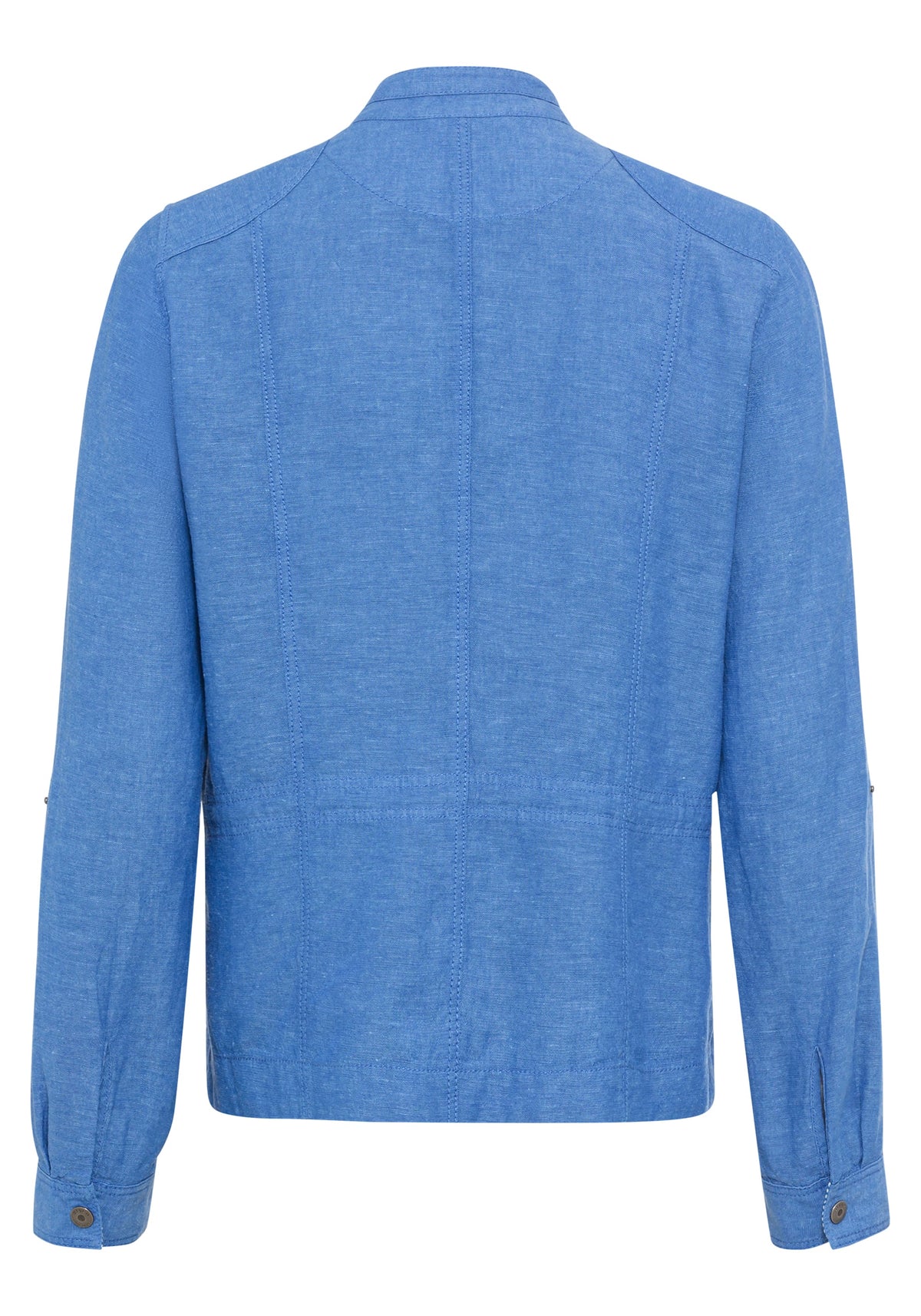 Collarless Safari Jacket