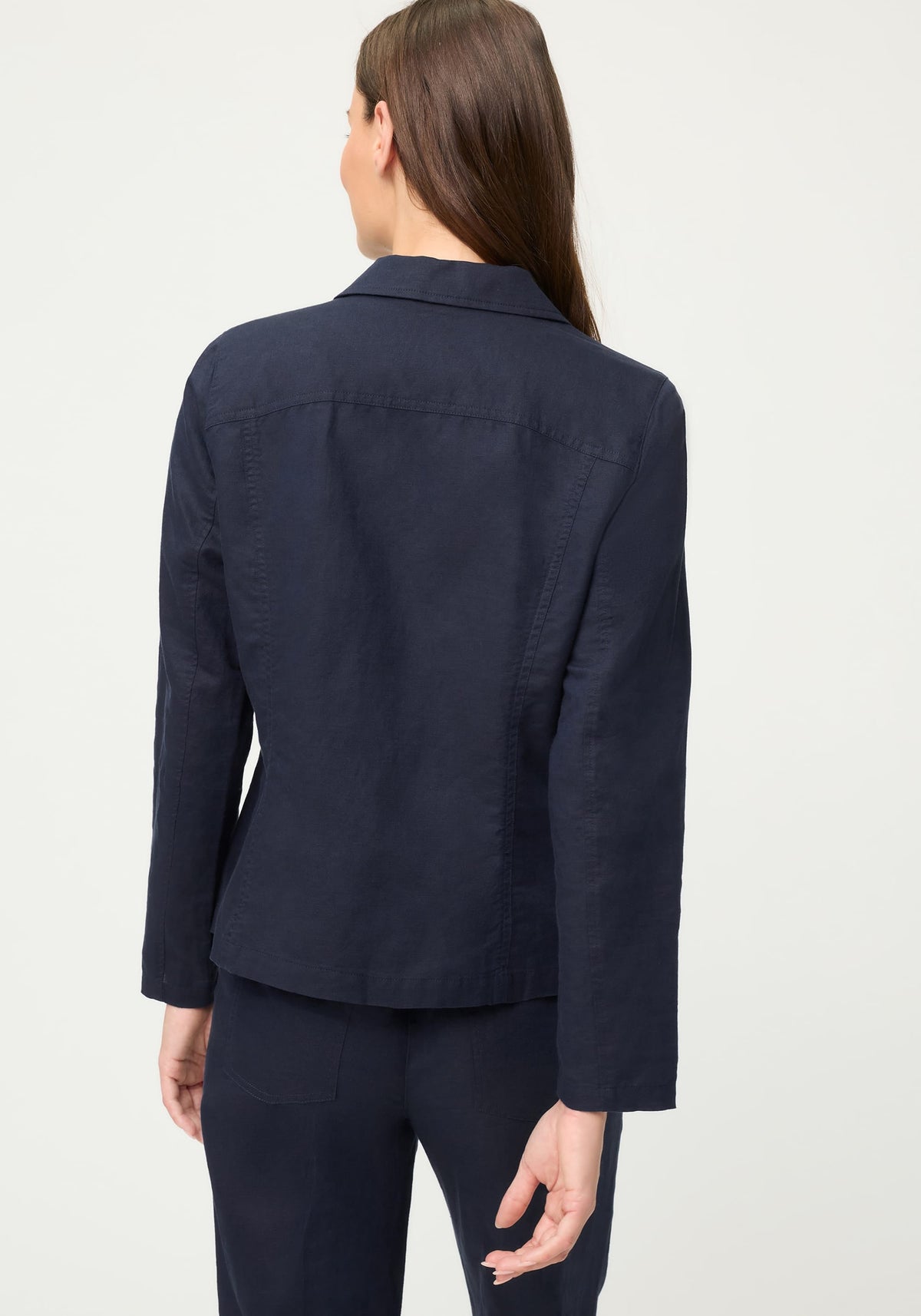 Linen-Cotton Blazer
