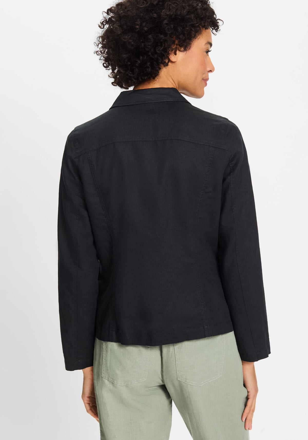 Cotton Linen Blazer