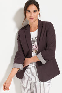 Cotton-Linen Blazer
