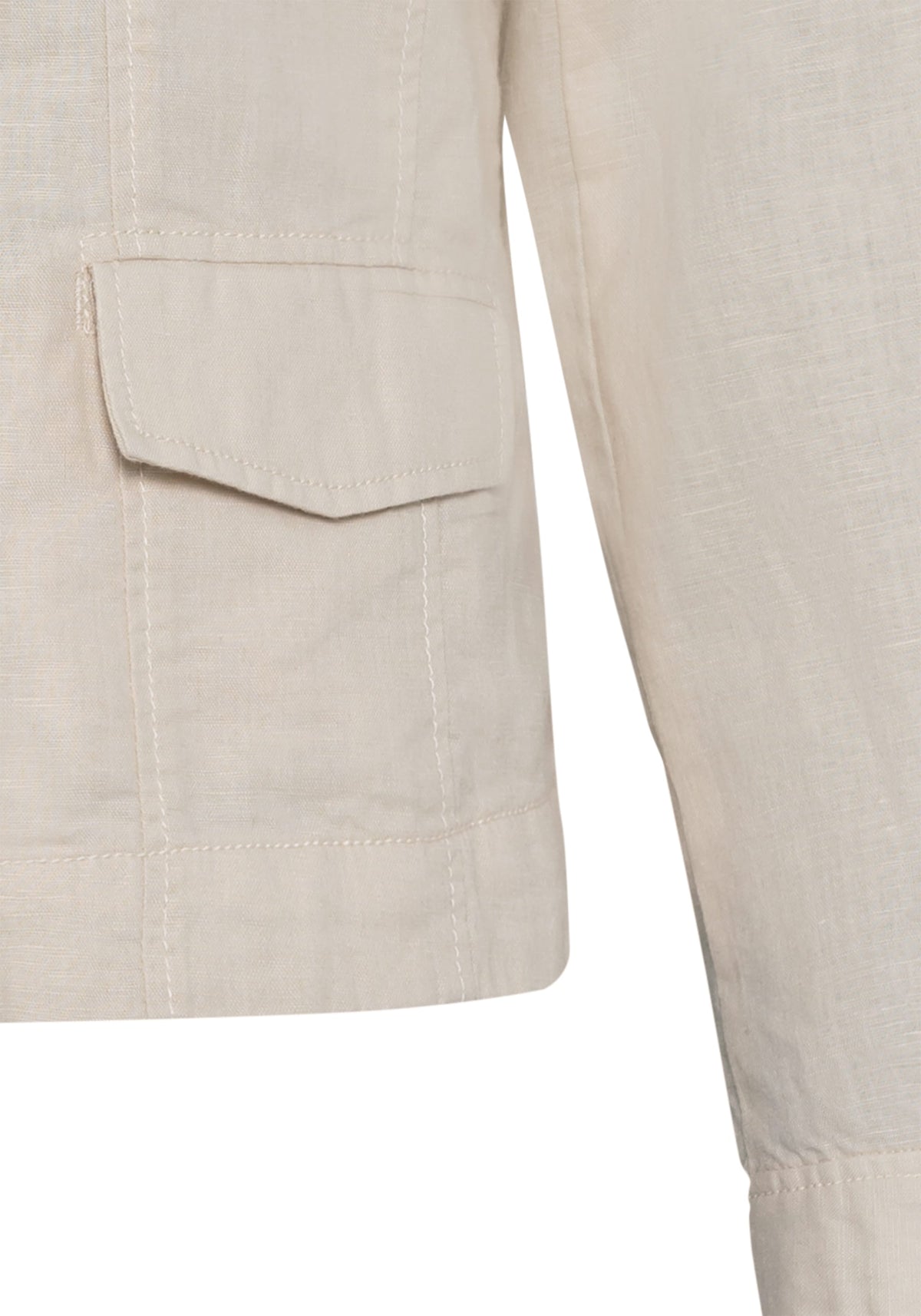 Linen Blend  Jacket