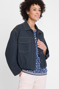 Lisa Straight Cropped Stretch Jean