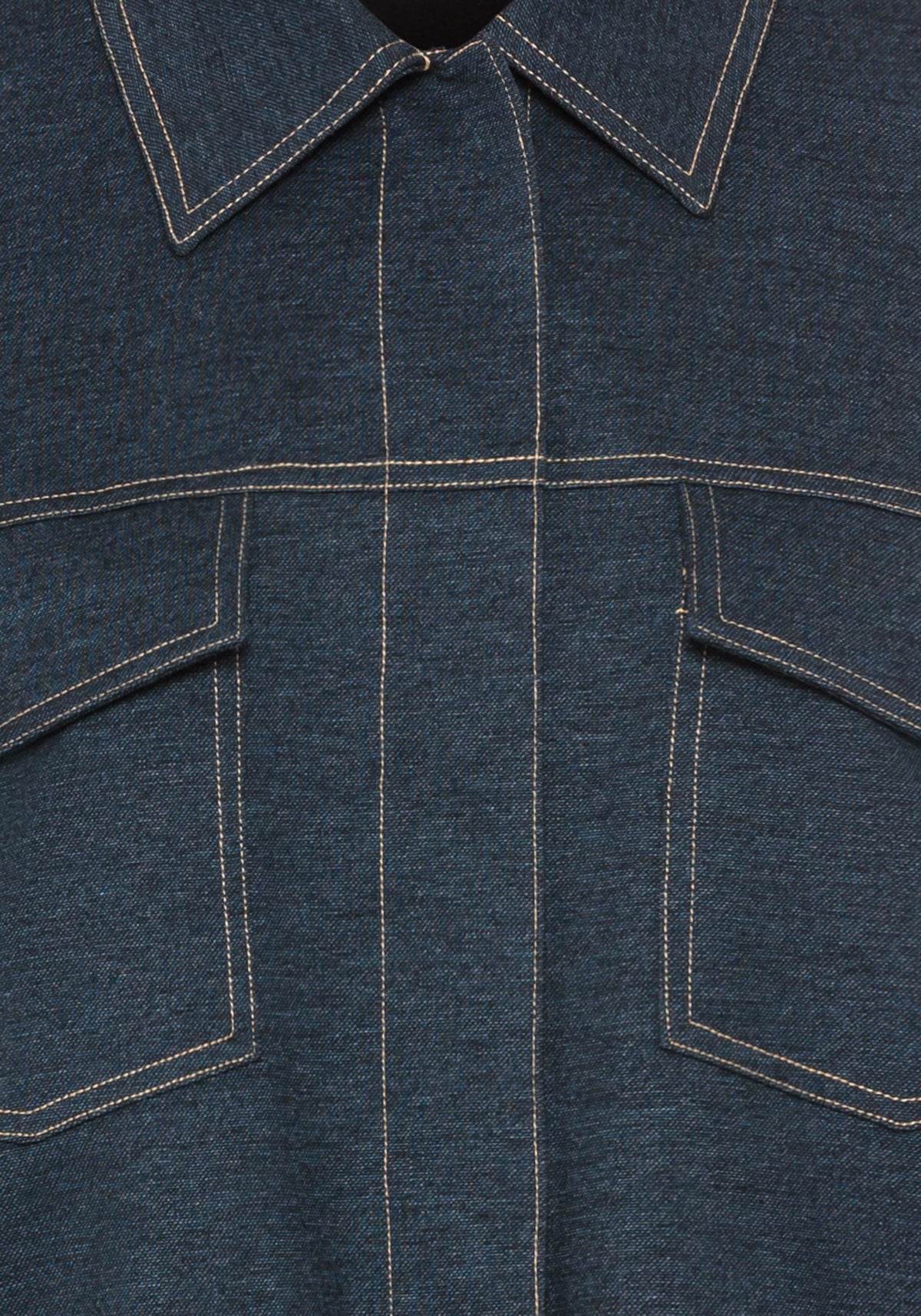 Veste bombardier en jersey de denim