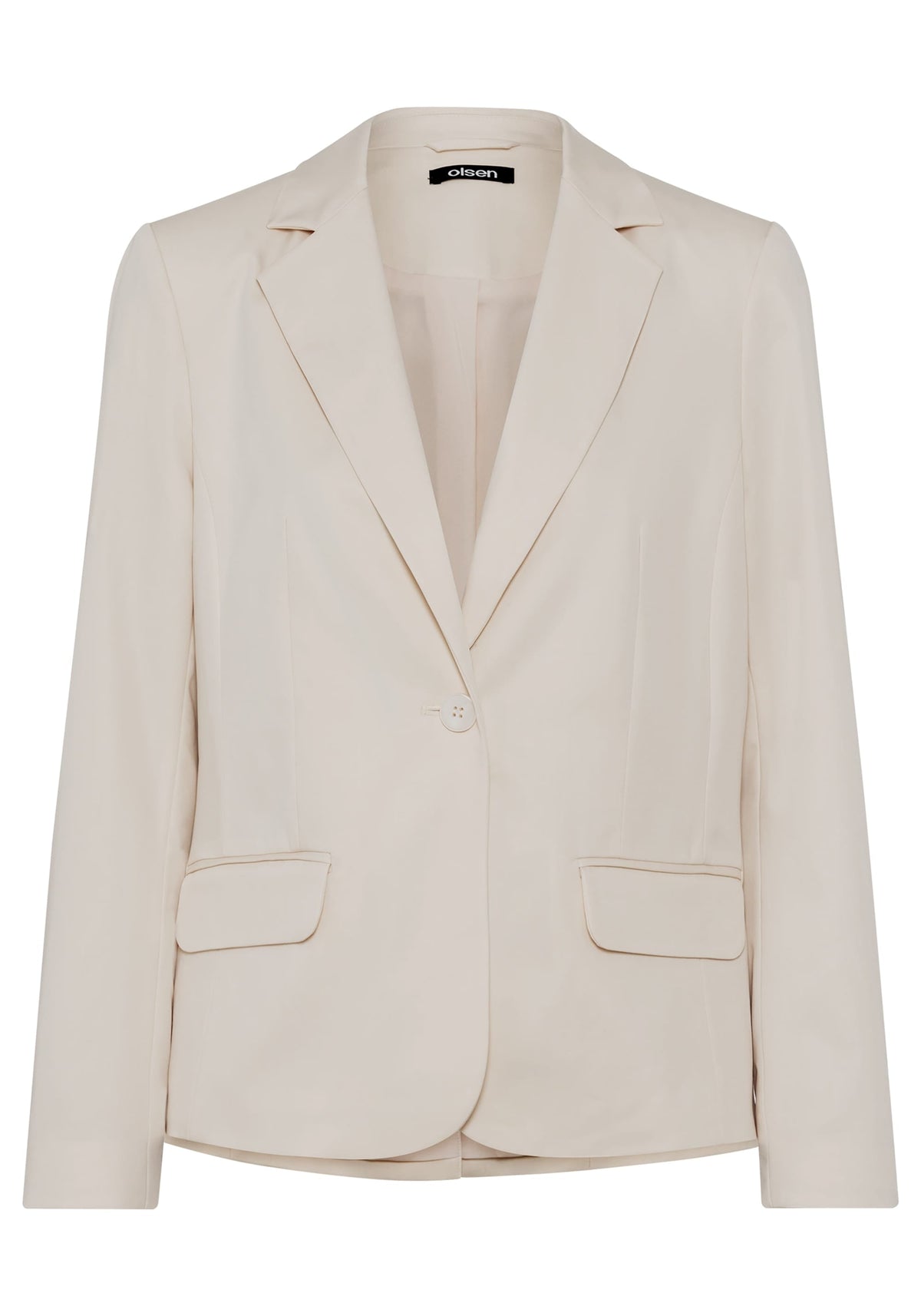 Cotton Sateen Blazer