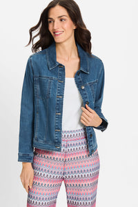 Power Stretch Denim Jacket