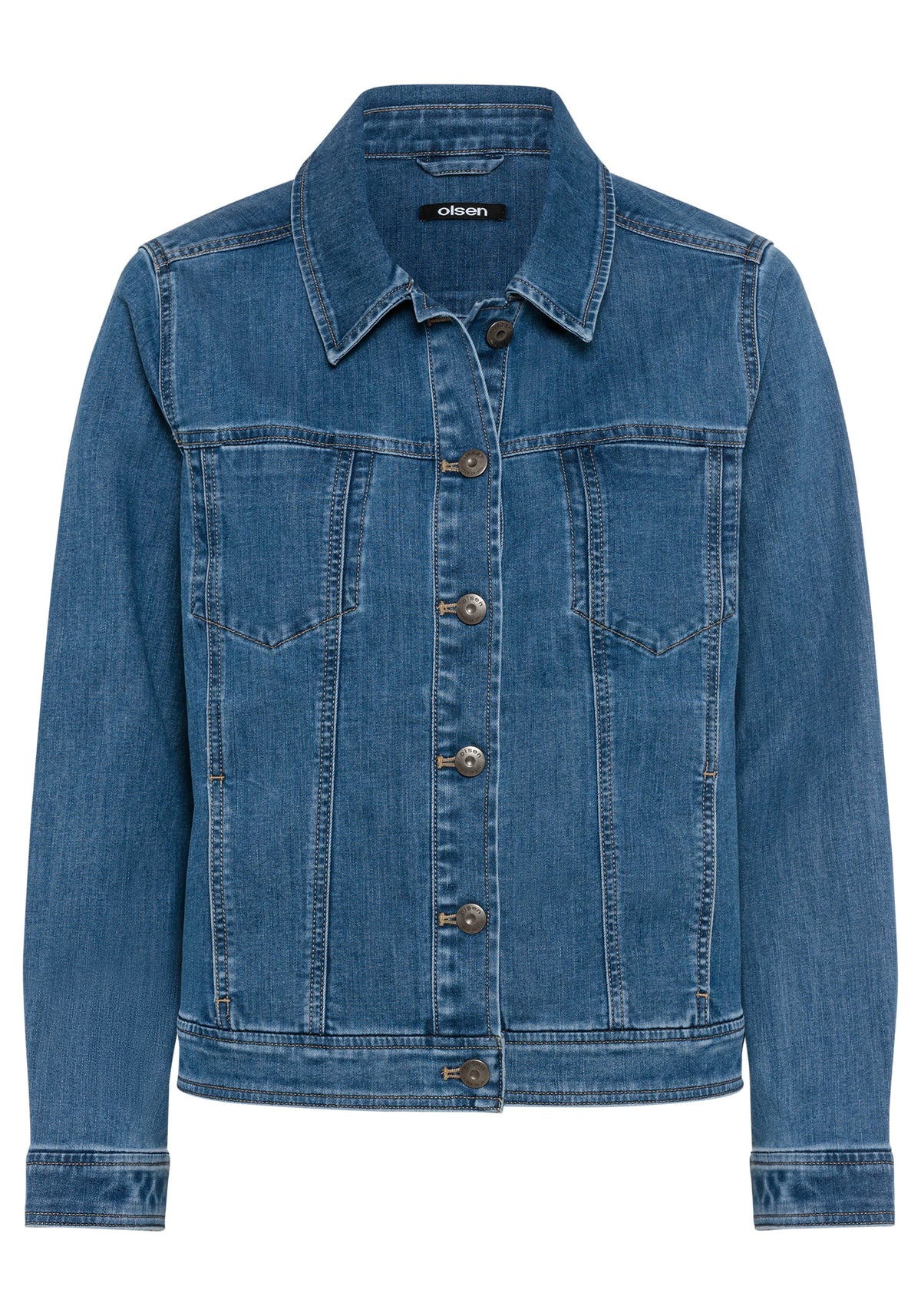 Power Stretch Denim Jacket