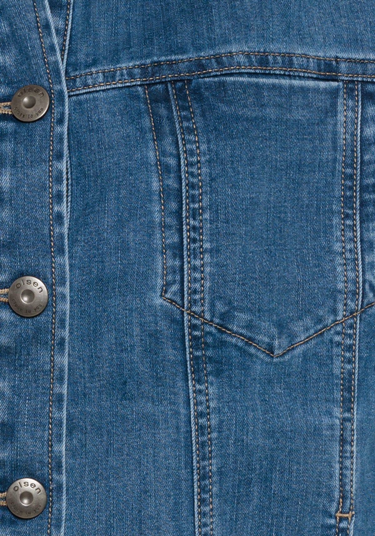 Power Stretch Denim Jacket