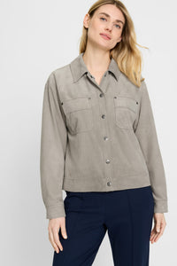 Faux Suede Jacket