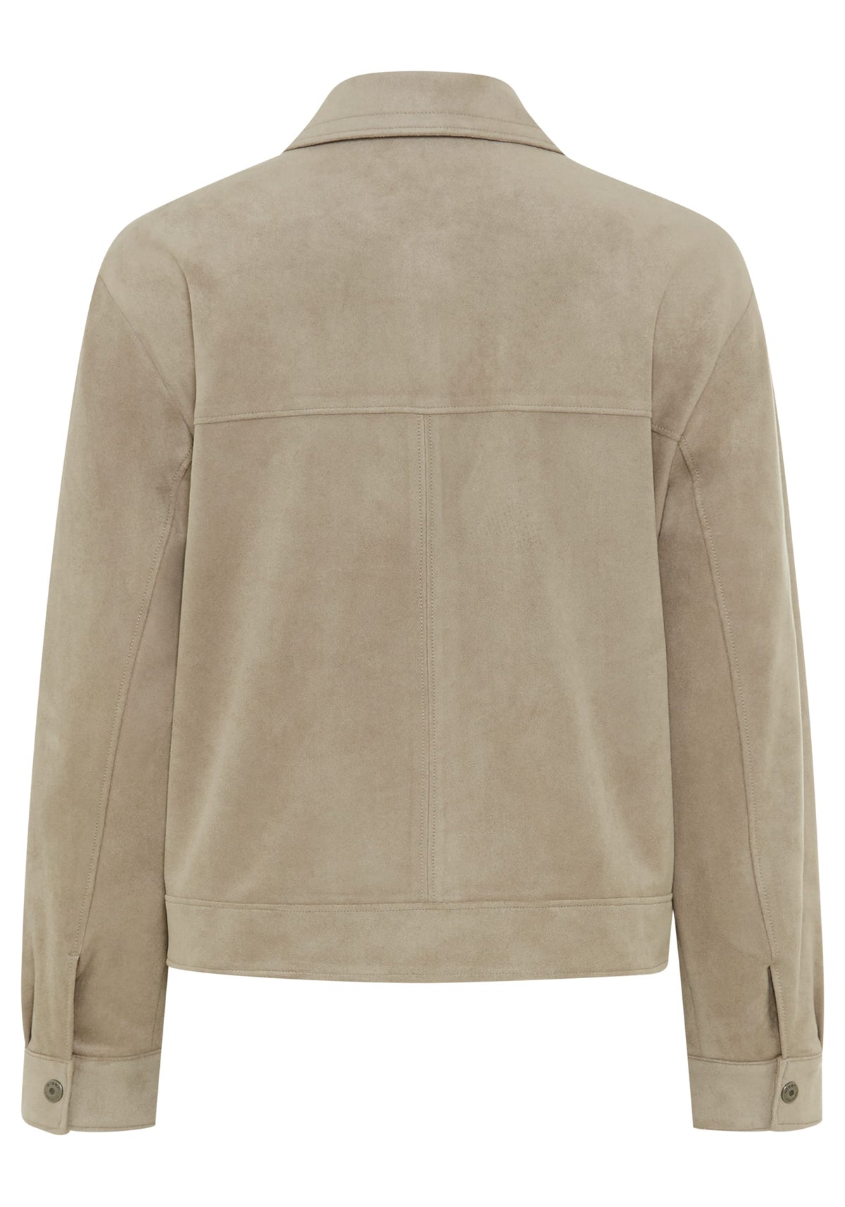 Faux Suede Jacket
