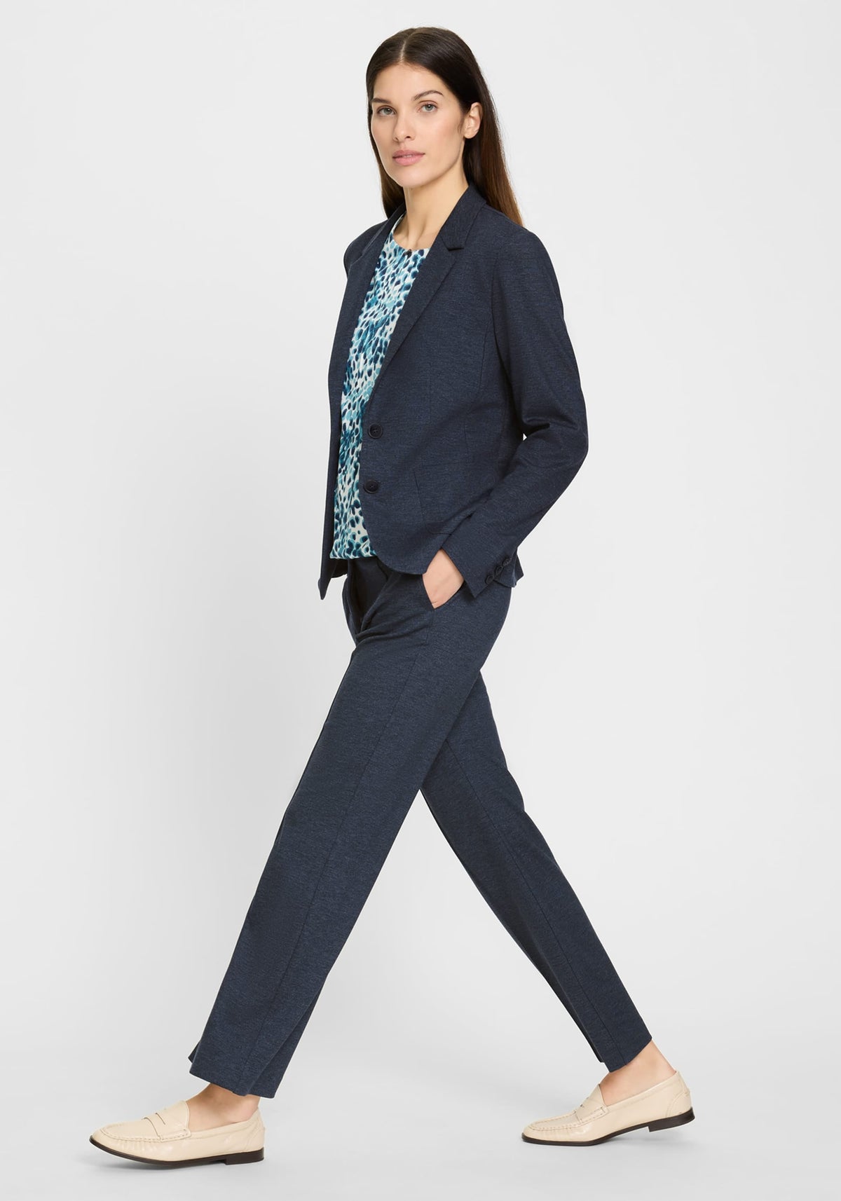 Denim Look Blazer