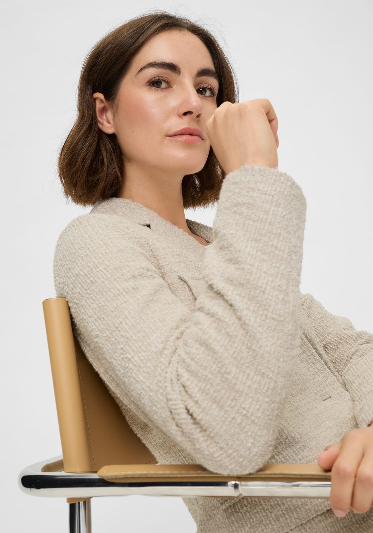 Sparkly Tweed Blazer