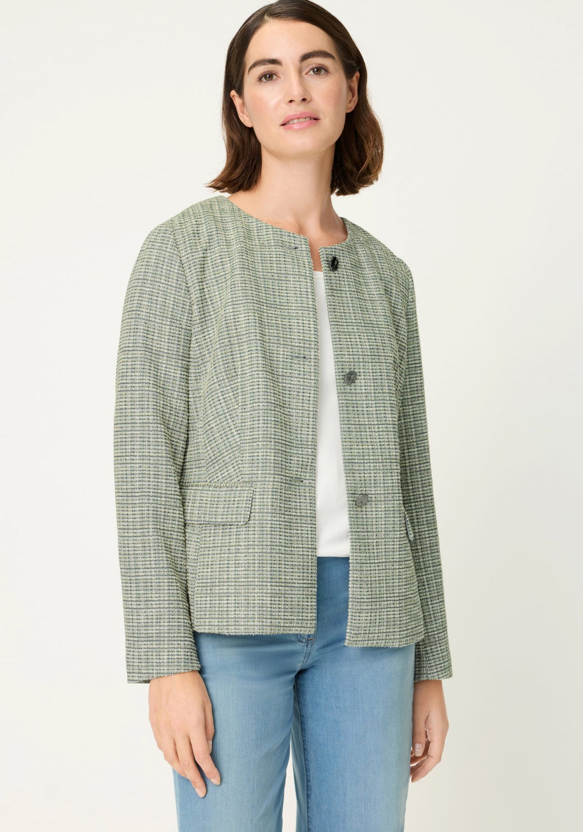 Veste sans col