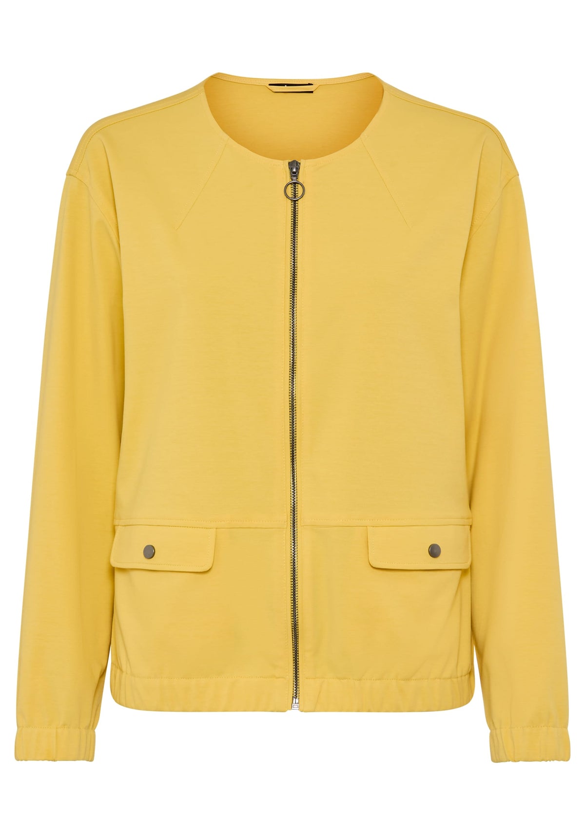 Veste zippée sans col