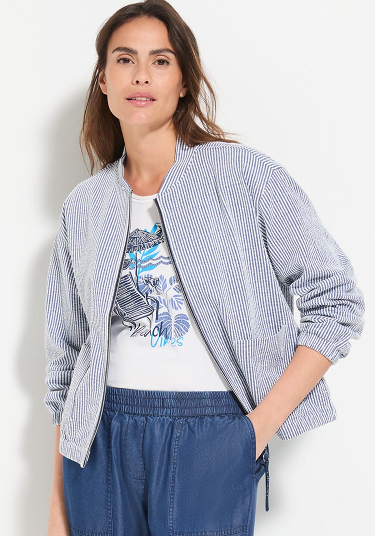 Seersucker Jacket