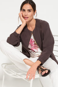 Collarless Jacket