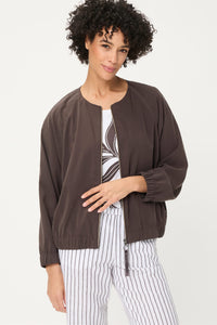 Collarless Jacket