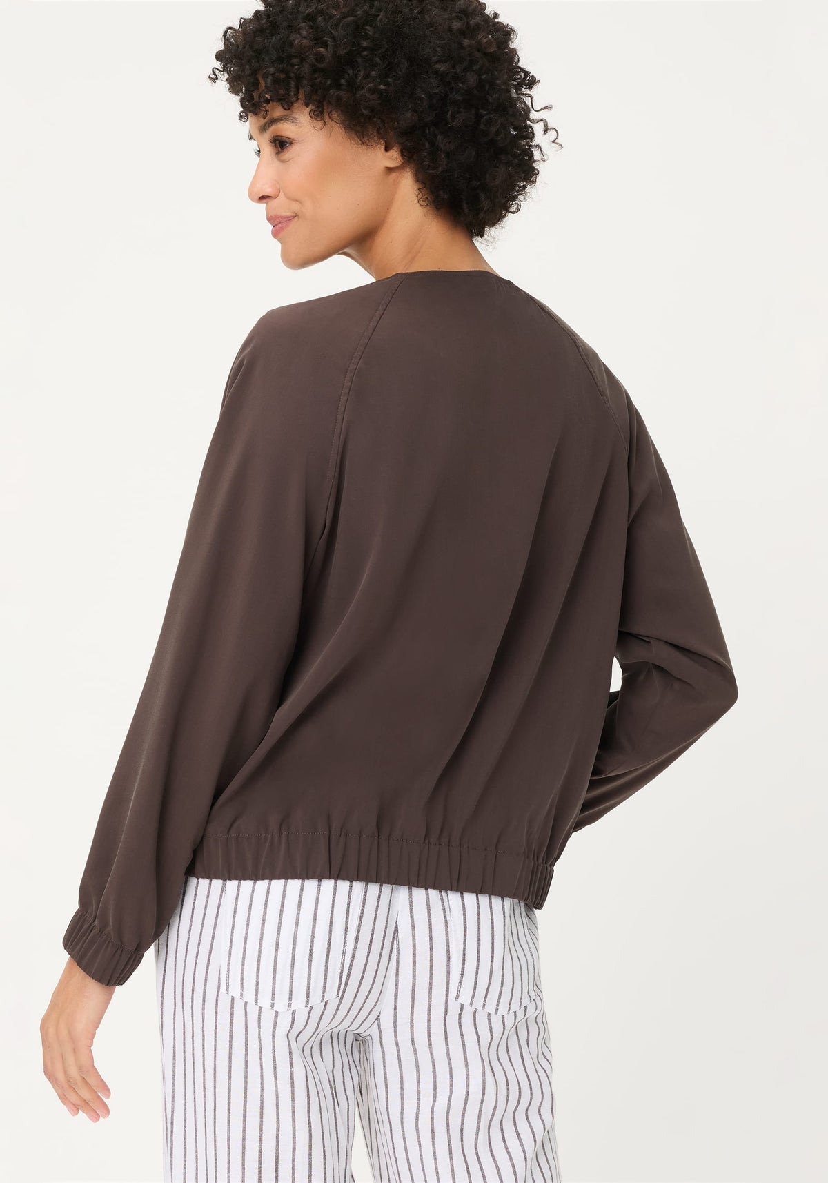 Veste sans col