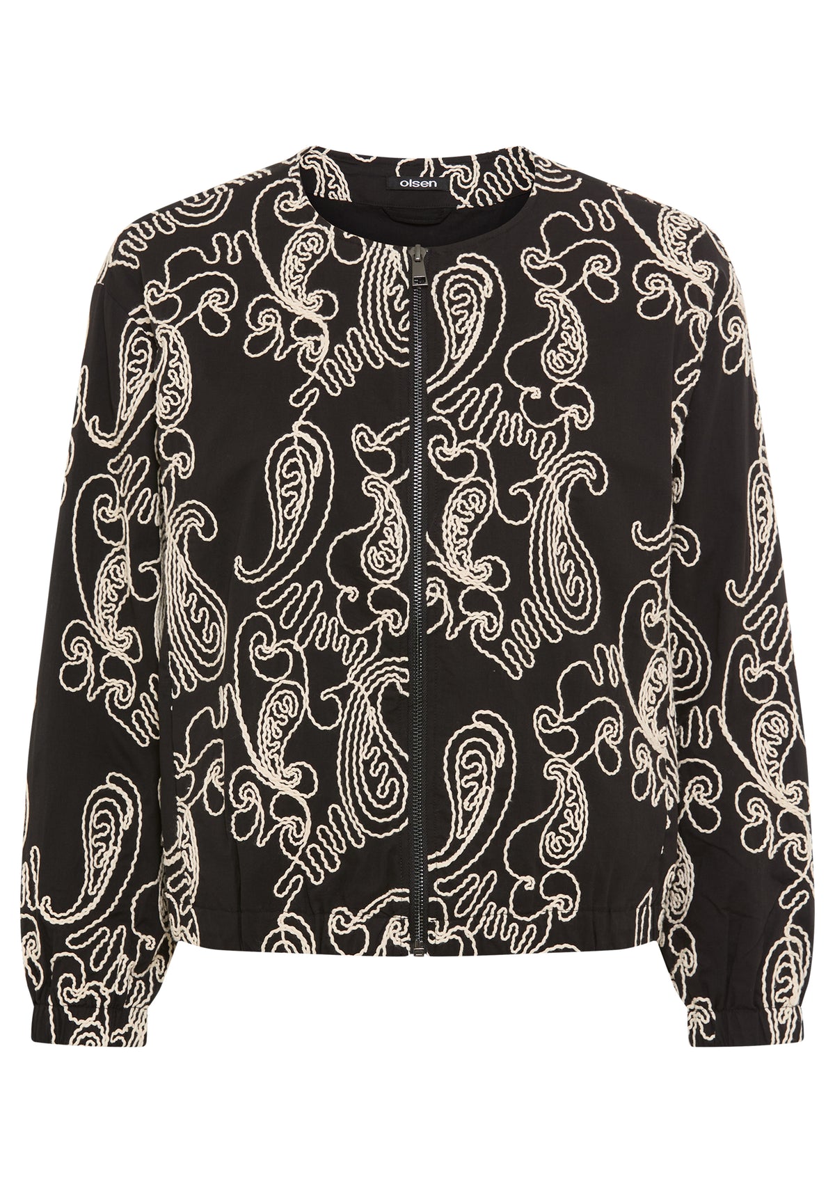 Veste d'intérieur brodée