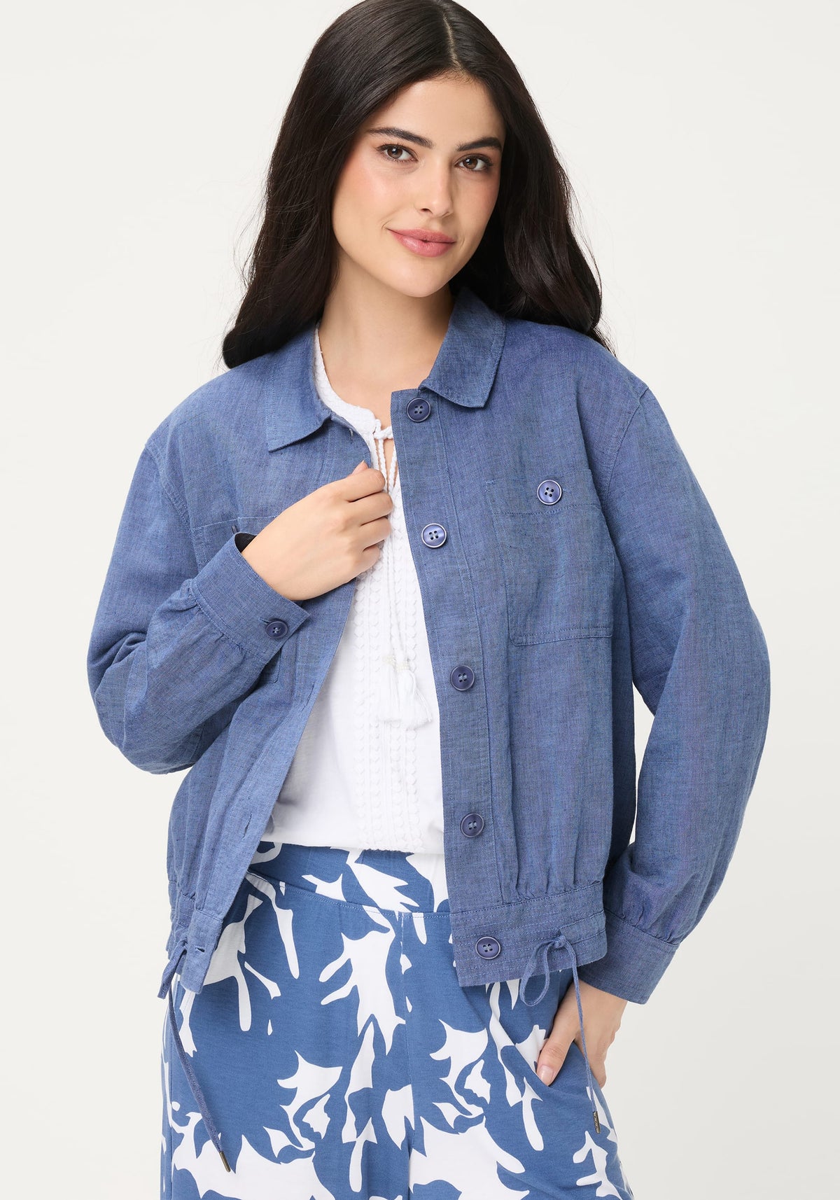 Linen-Cotton Jacket