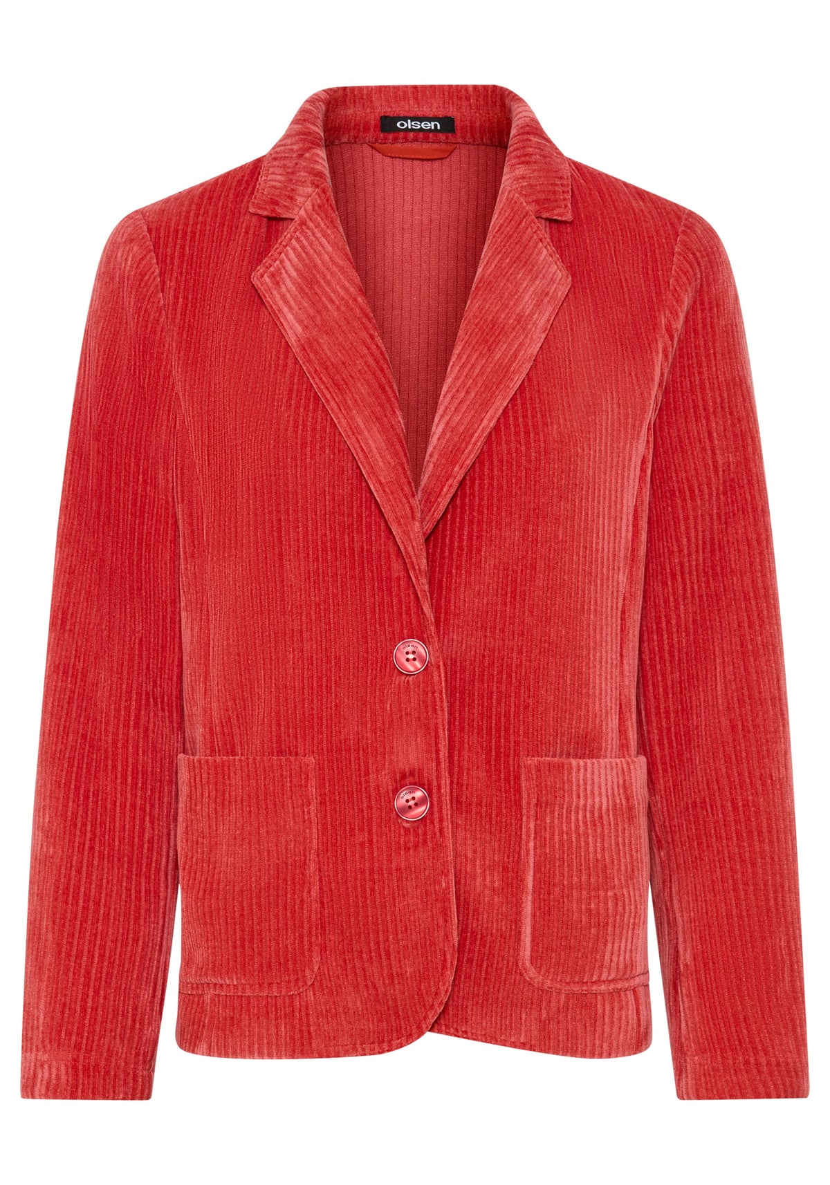 Blazer en velours côtelé