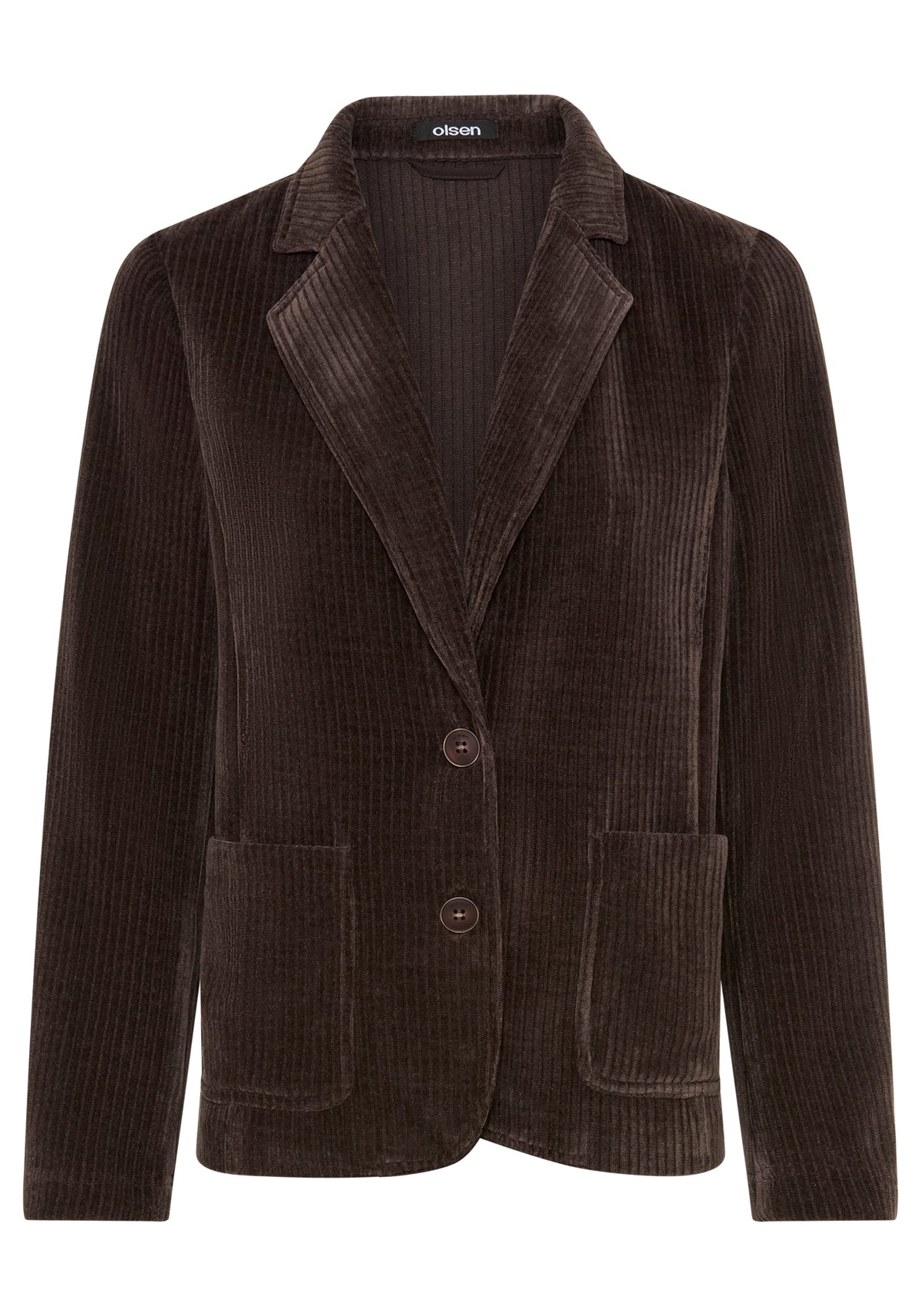 Blazer en velours côtelé