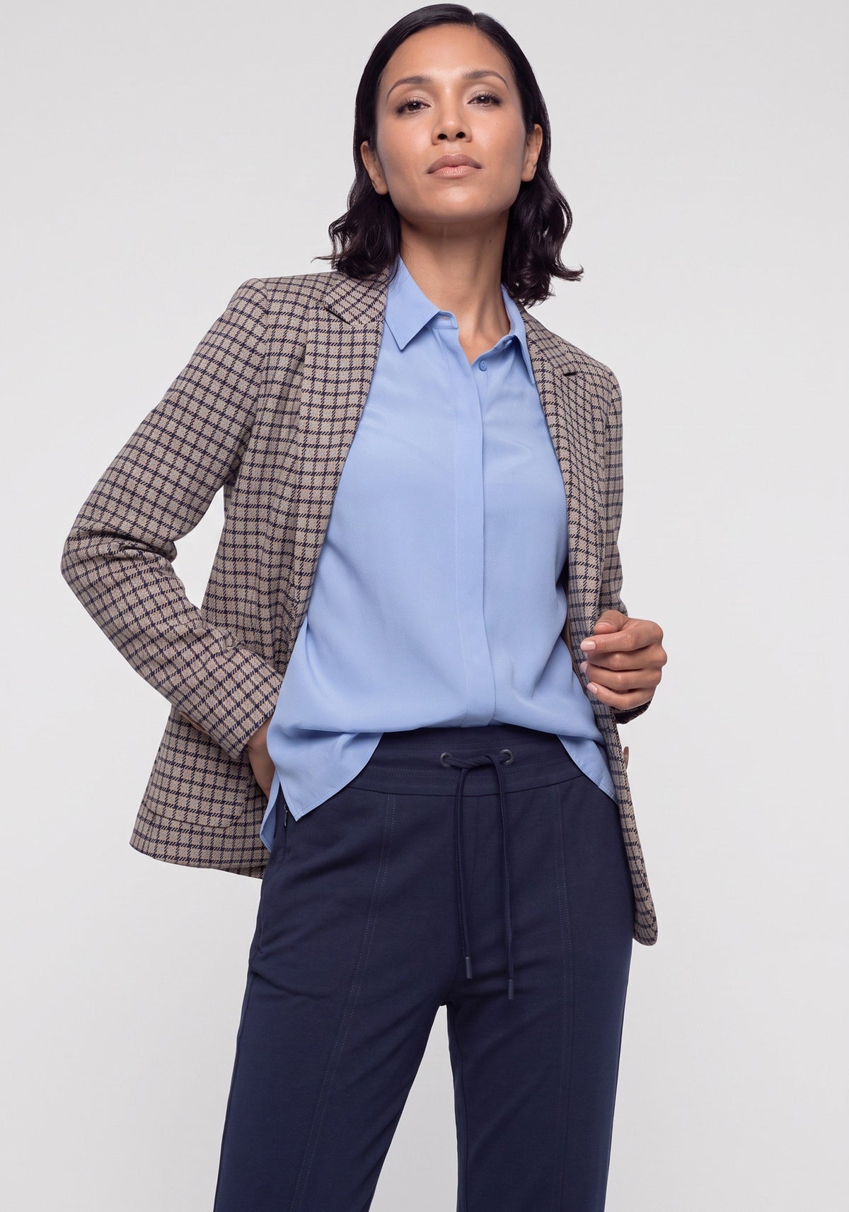 Plaid Blazer