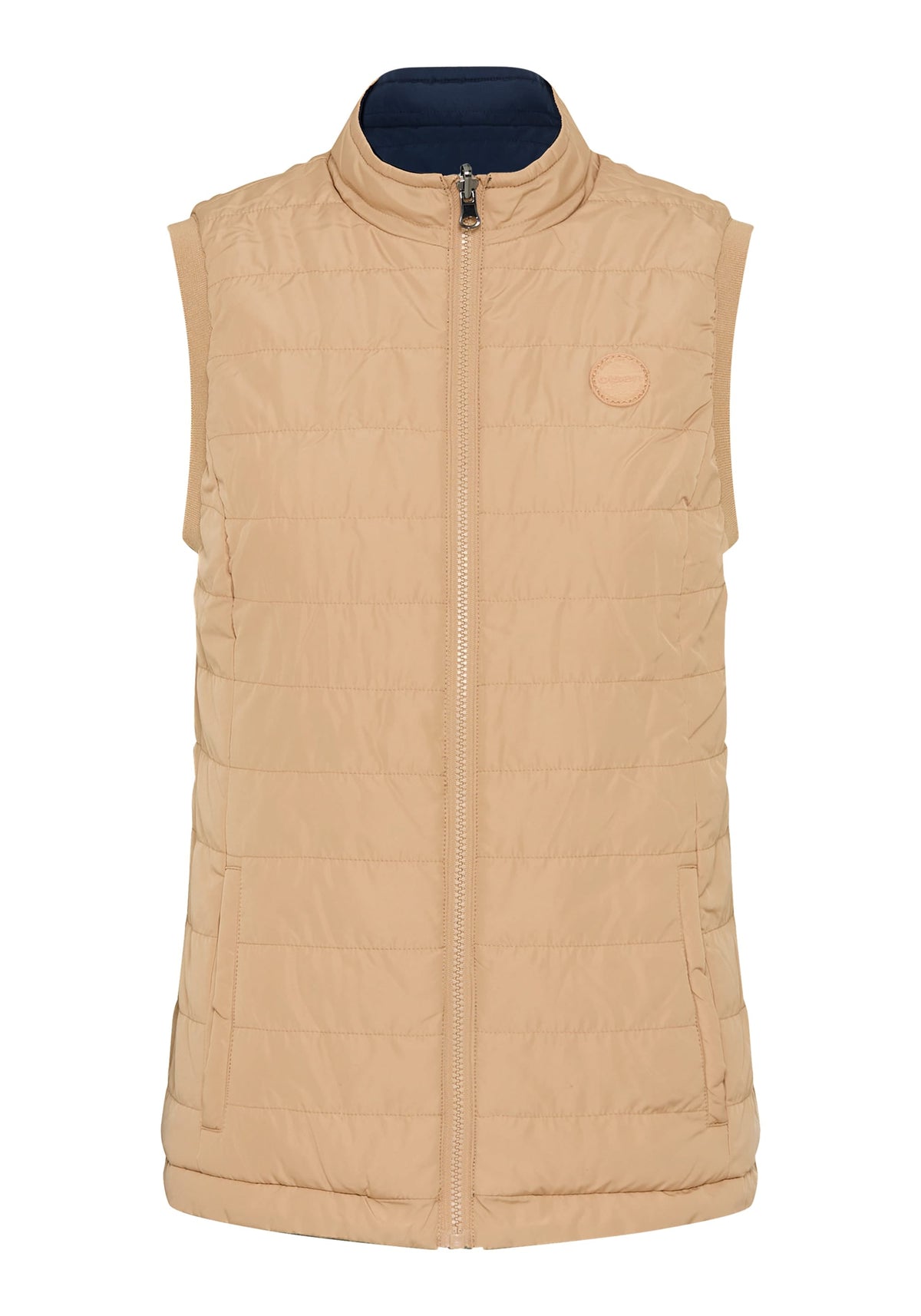 2-in-1  Reversible Quilted Vest