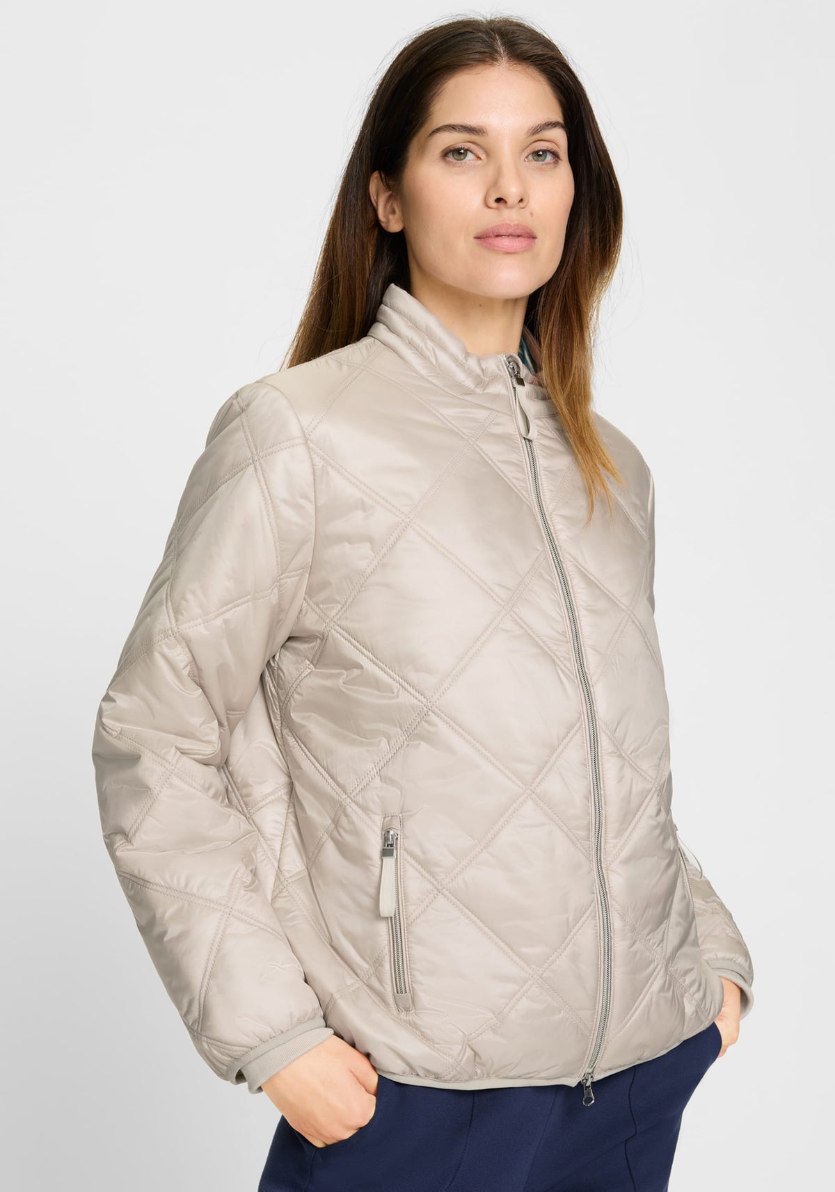 Diamond Quilted Jacket
