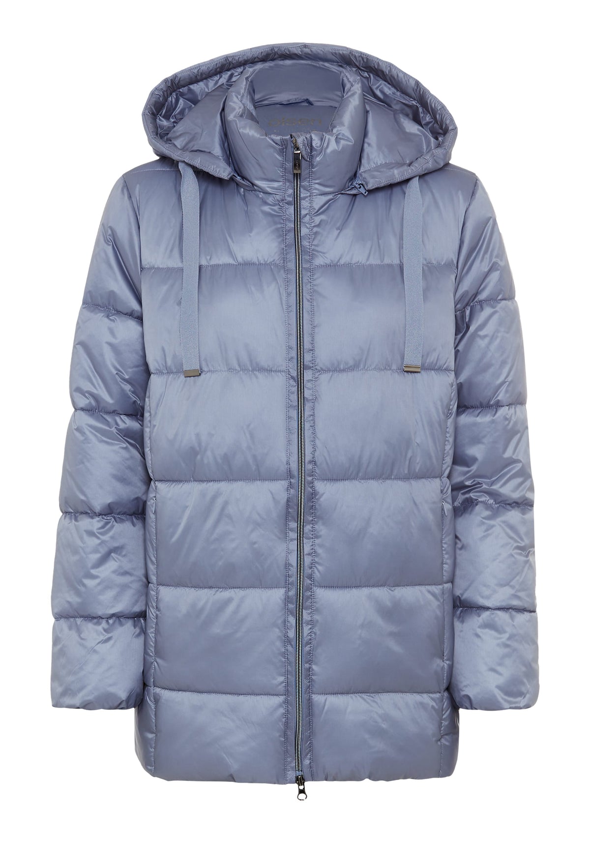 Manteau bouffant à capuche