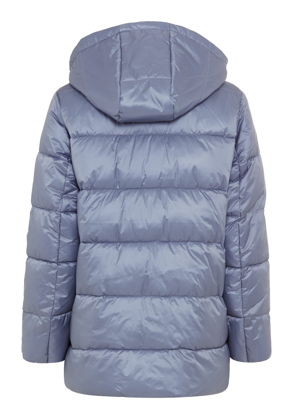 Manteau bouffant à capuche