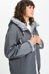 Longline Hooded Coat