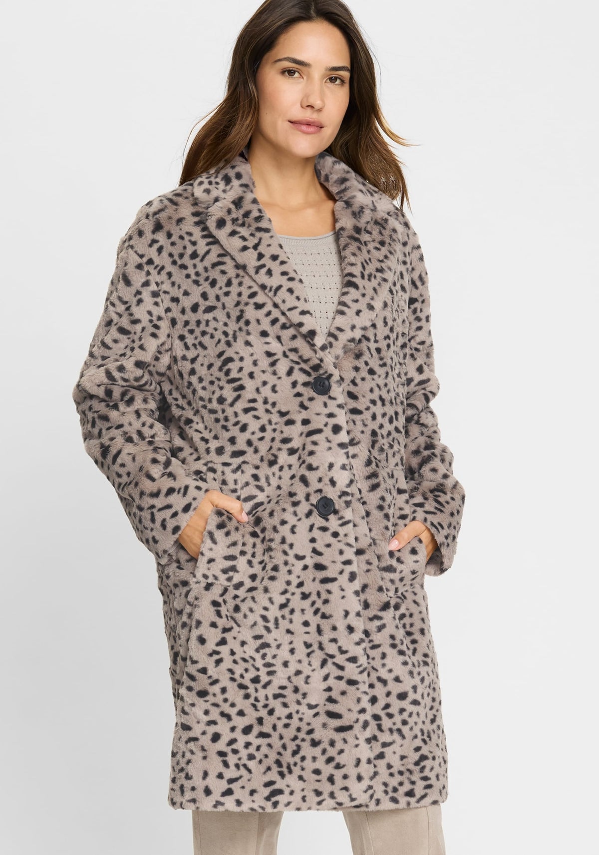 Faux Fur Coat