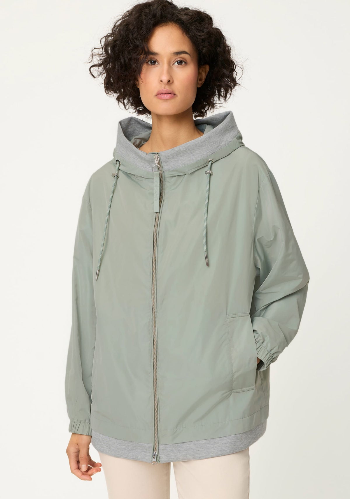 Veste à capuche mixte