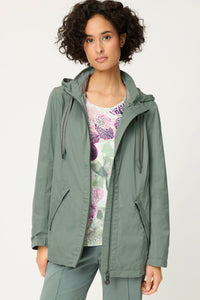 Jacket with Removable Hood