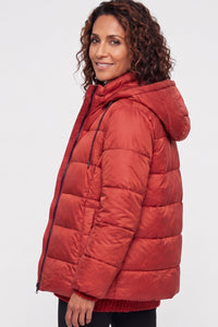 Parka à capuche amovible