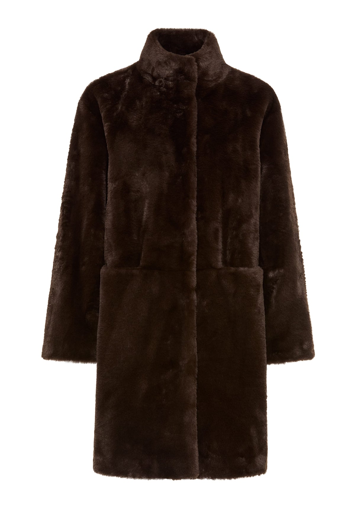 Manteau en fausse fourrure