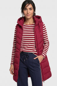 Longline Outdoor Hooded Vest