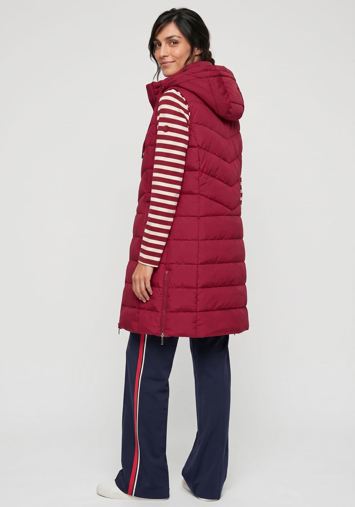 Longline Outdoor Hooded Vest