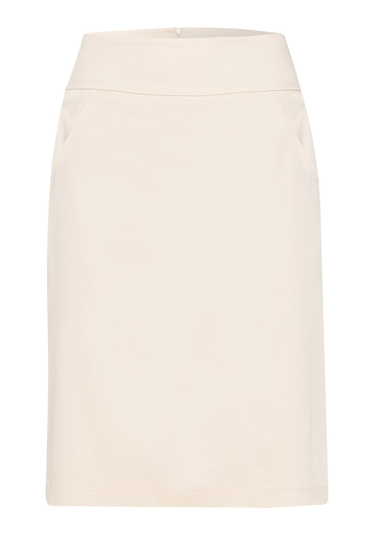 Cotton Blend Pull-On Skirt