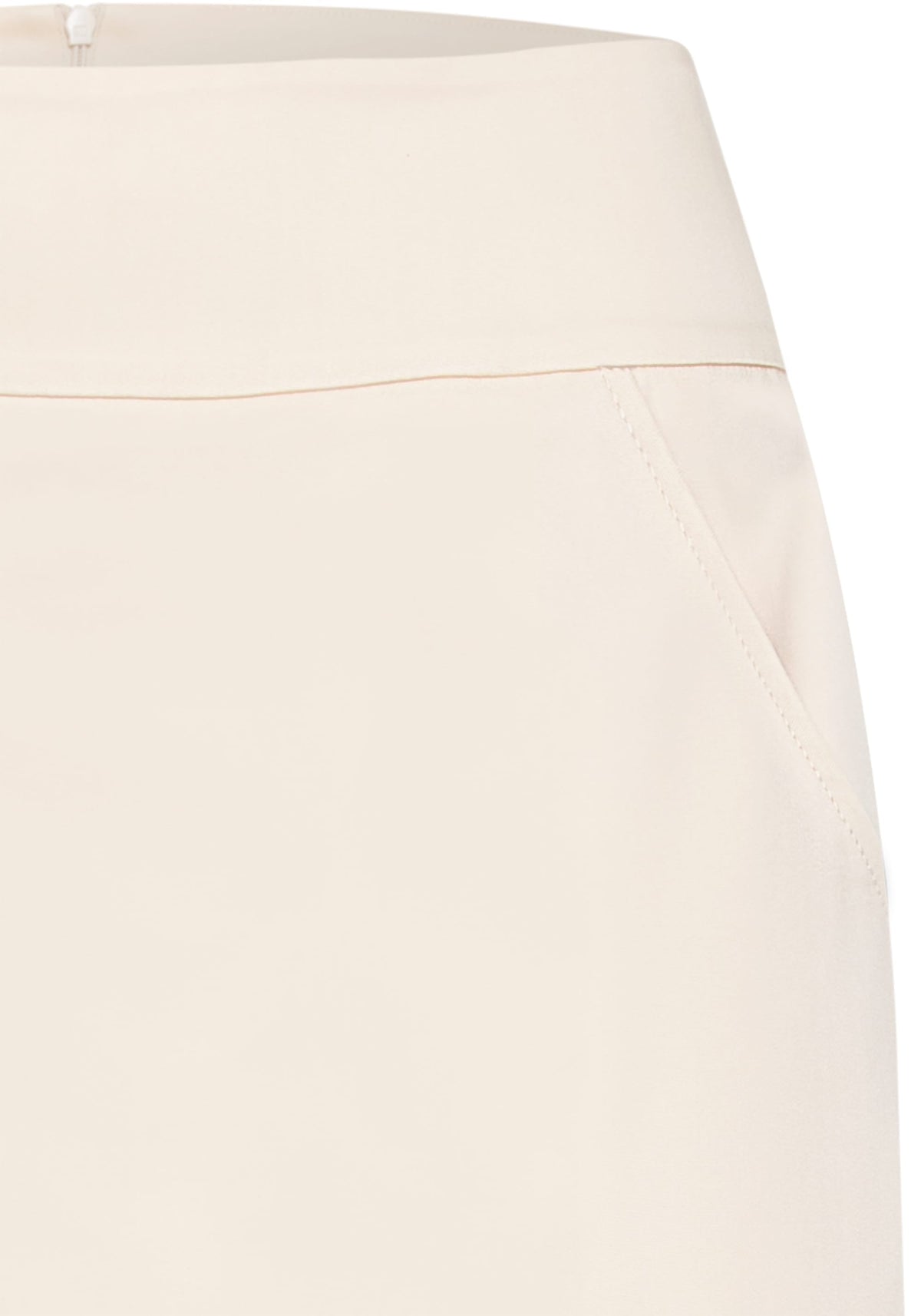 Cotton Blend Pull-On Skirt
