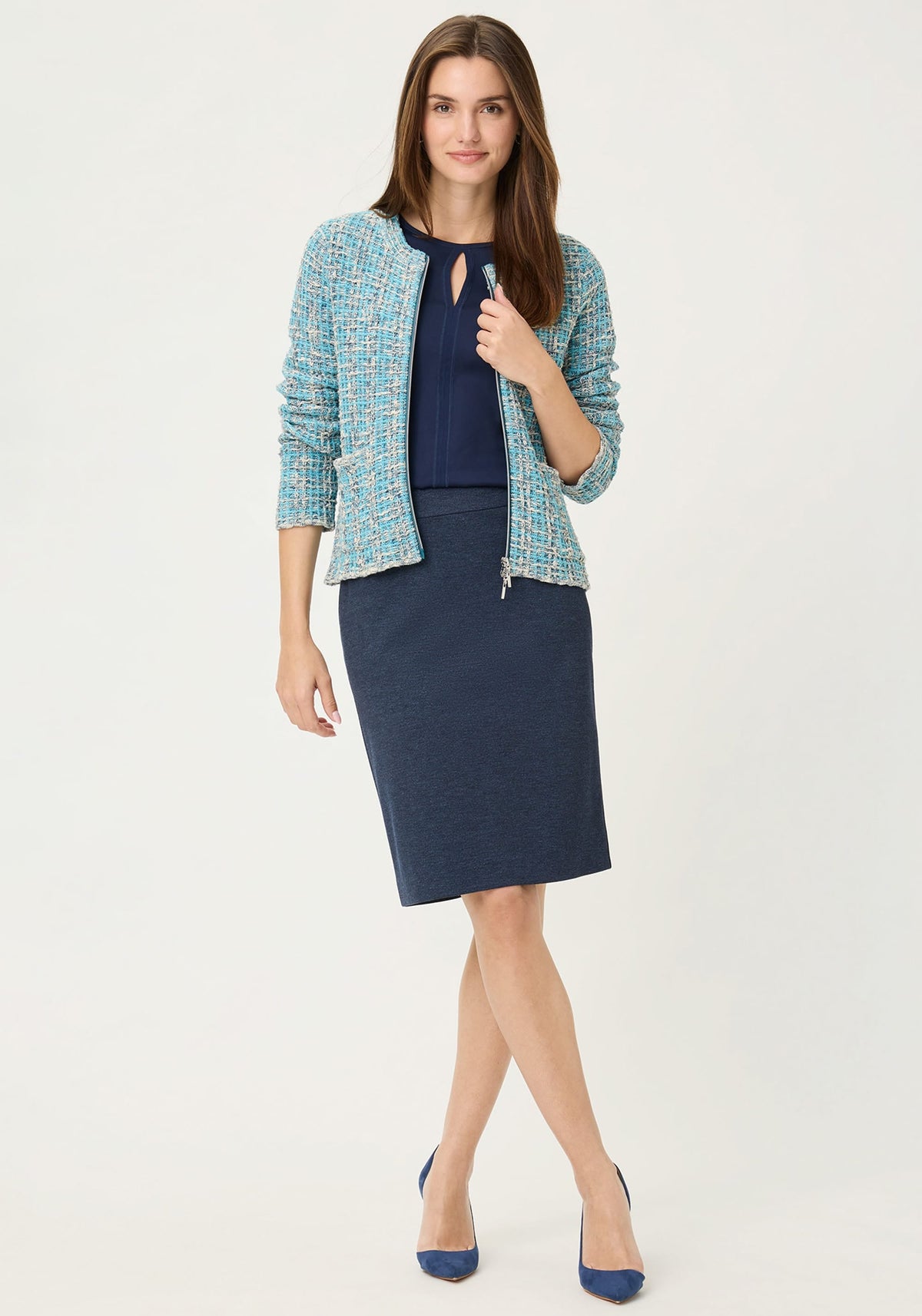 Denim Look Skirt