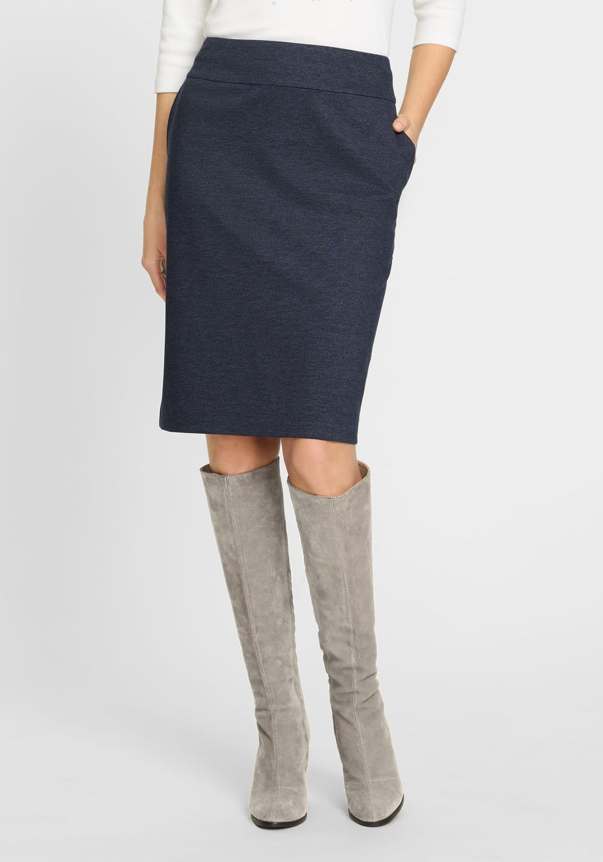 Denim Look Skirt