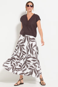 Dotted Leaf Skirt